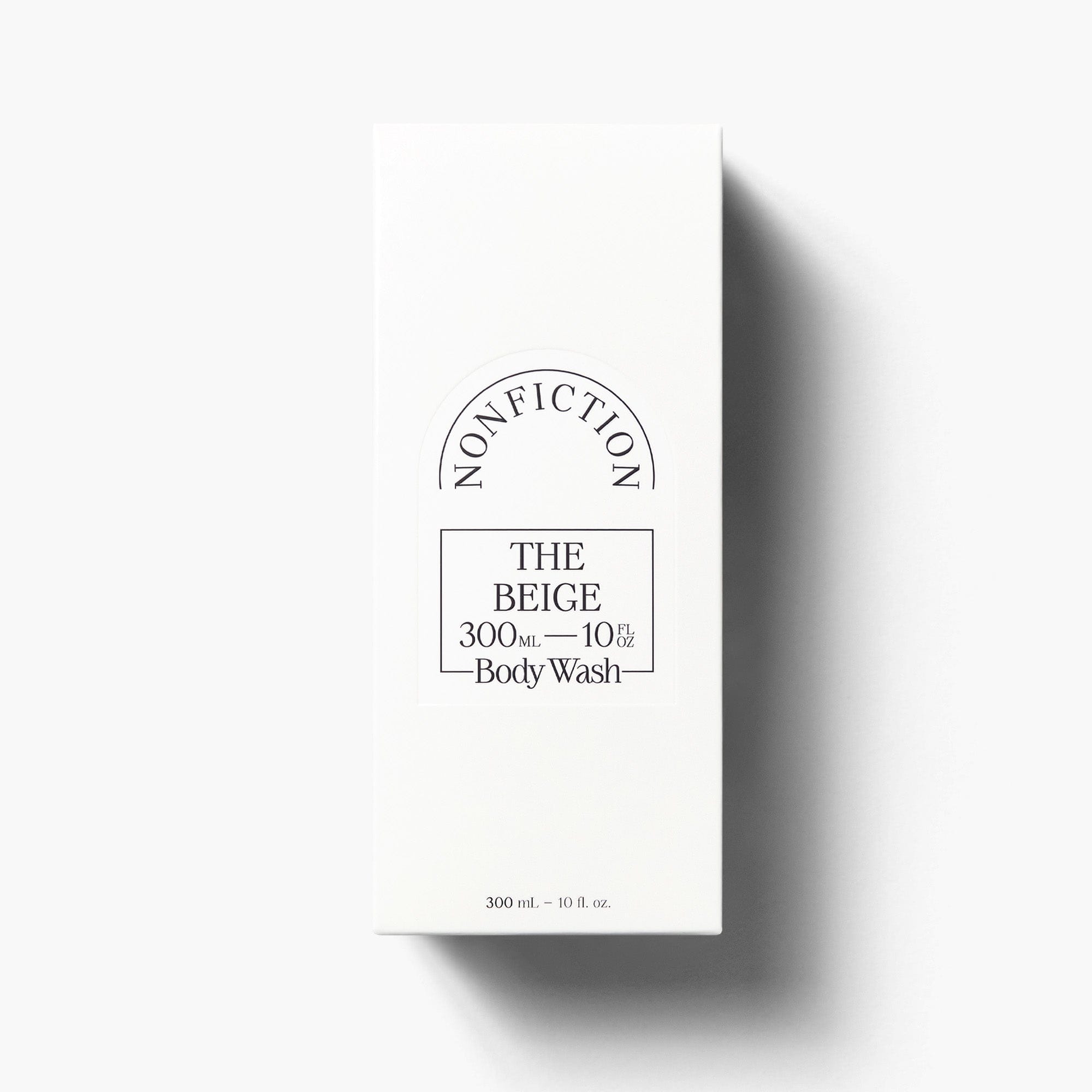 NONFICTION Body Wash 300ml / Replacement push pump (+$1.00) THE BEIGE Body Wash