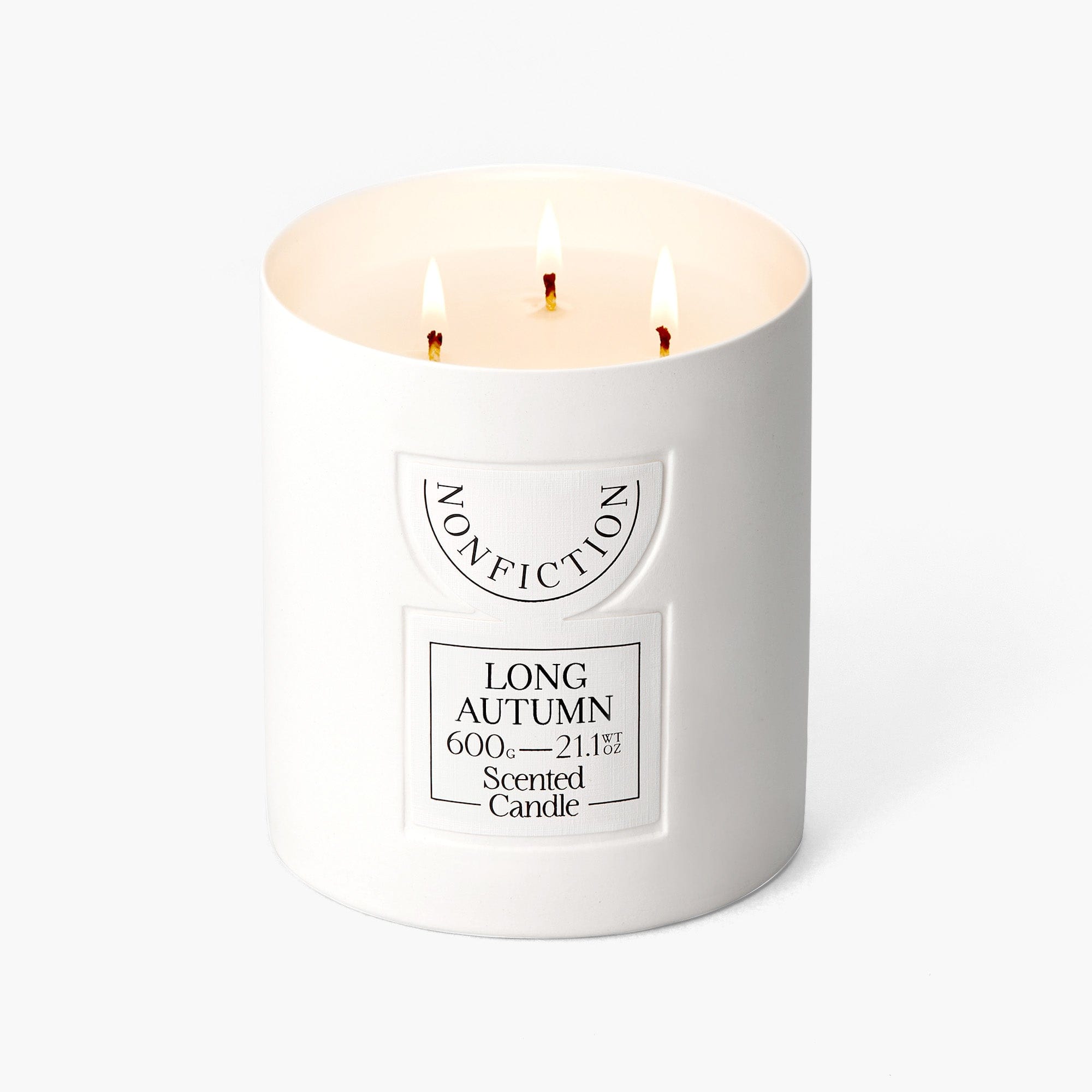 NONFICTION Candle 600G LONG AUTUMN Large Scented Candle
