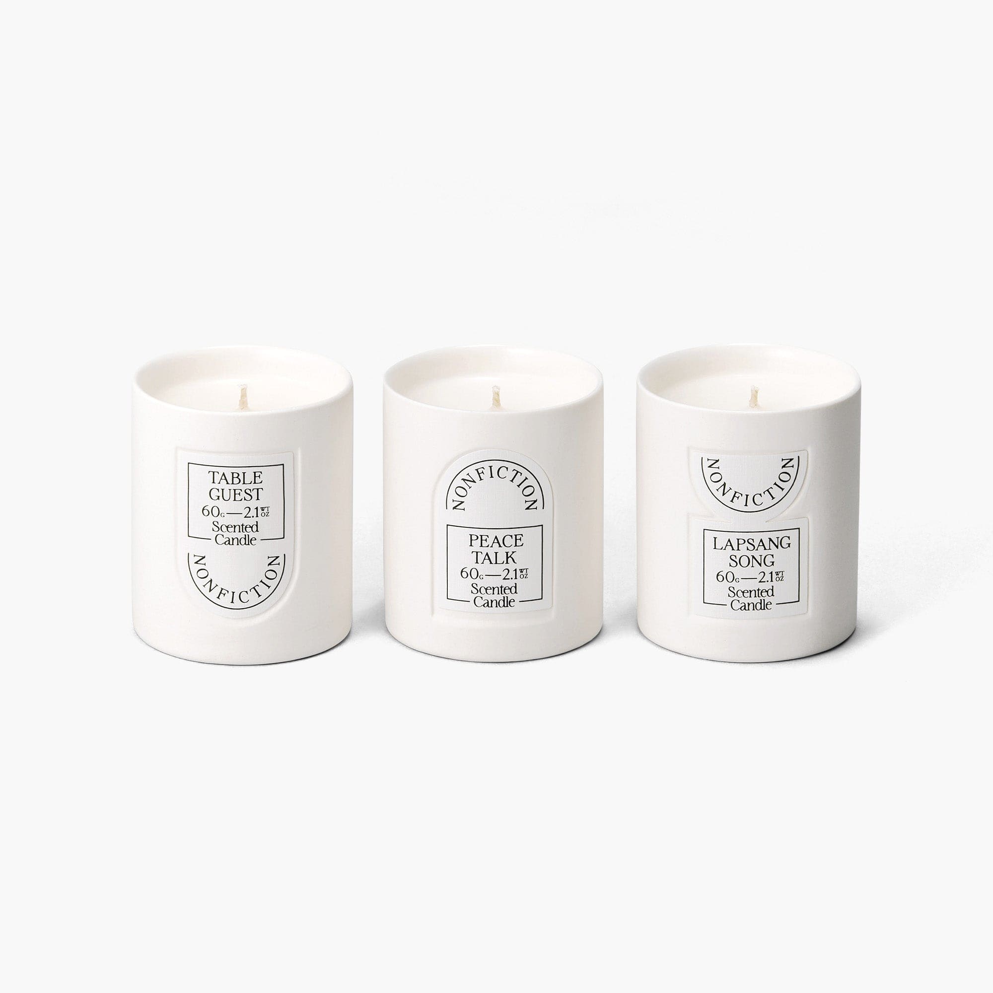NONFICTION Gift Set 60g Scented Candle Mini Trio