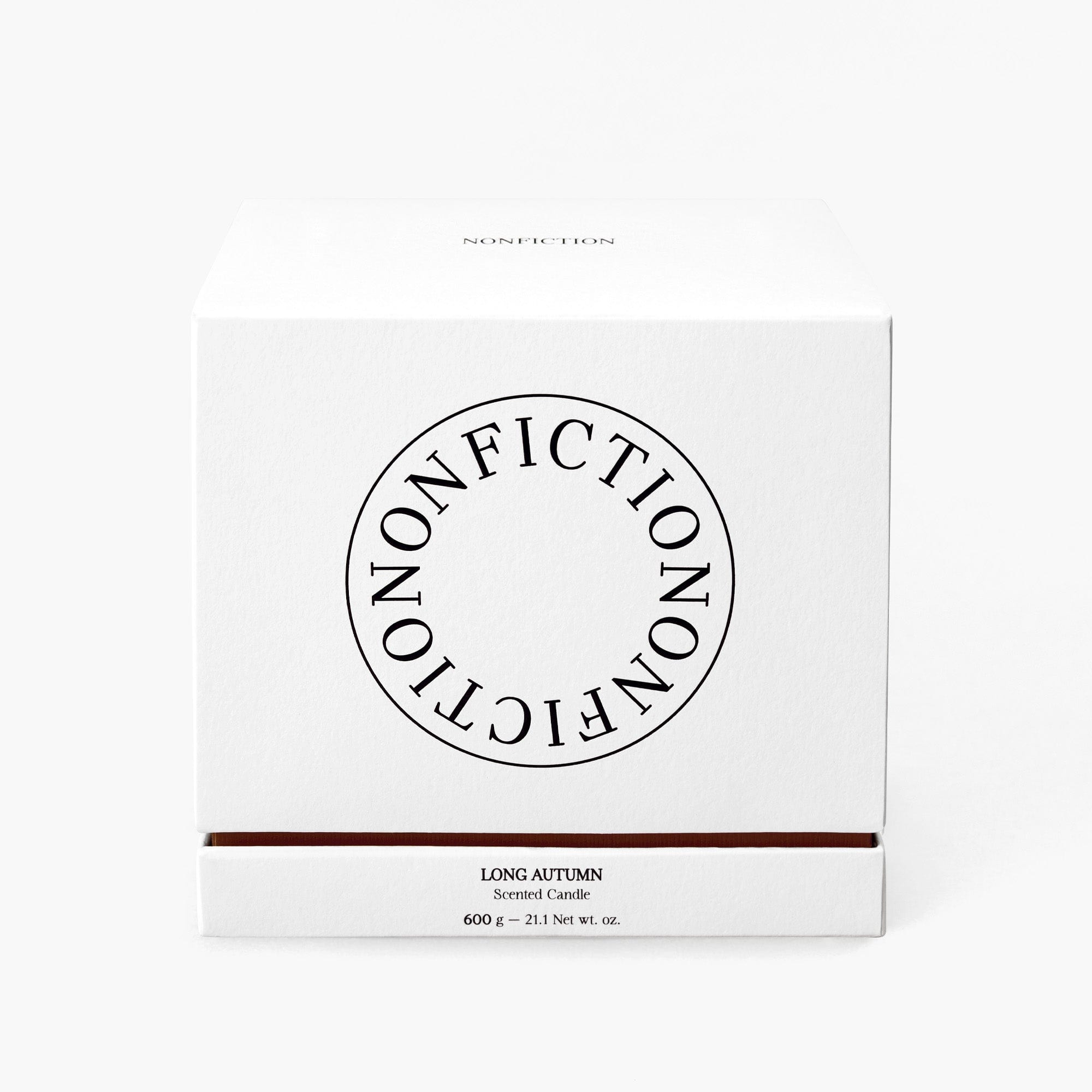 NONFICTION Candle 600G LONG AUTUMN Large Scented Candle